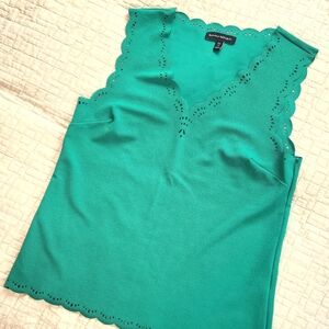 XS Emerald Green Banana Republic Top